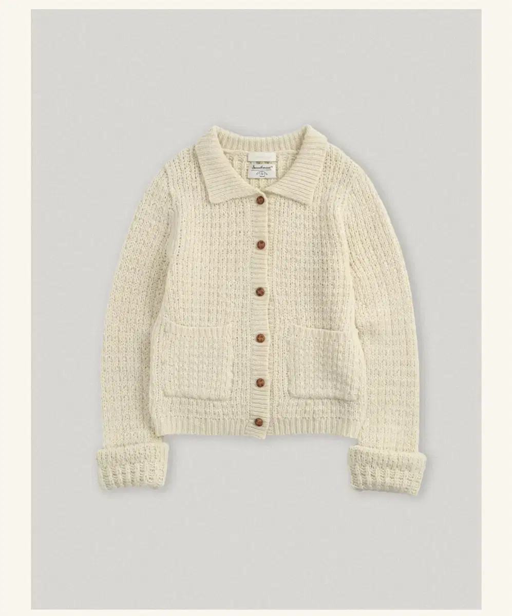 스무스무드 smoothmood Hannah Collar Knit Card